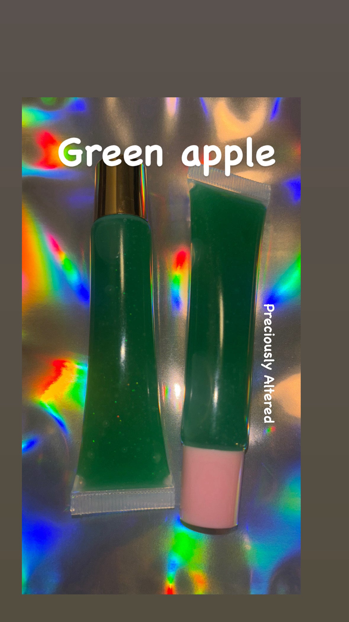 Green apple gloss